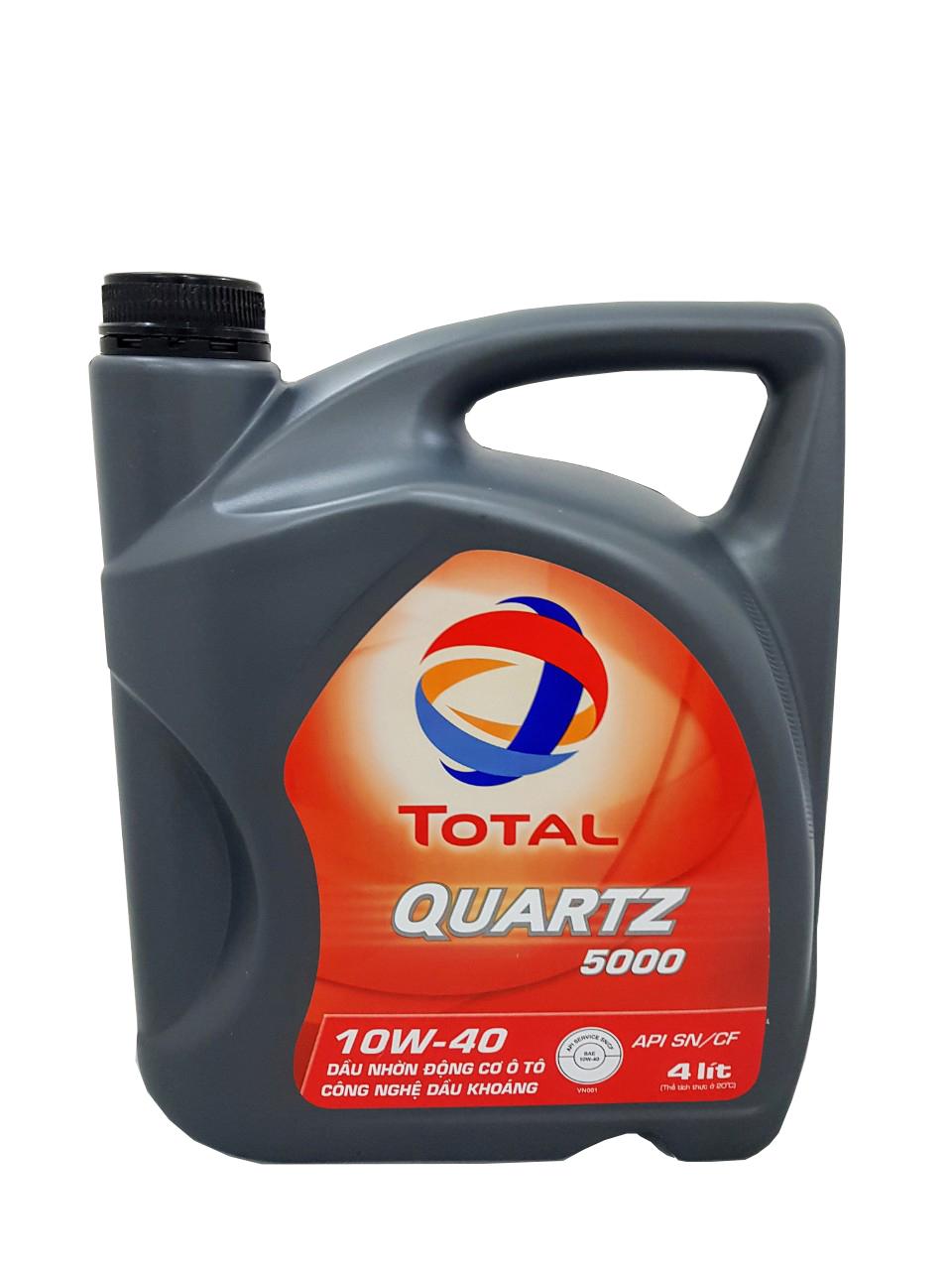 Giảm Giá Ưu Đãi Khi Mua Dầu động Cơ Cao Cấp TOTAL QUARTZ 5000 10W40 4L API Giảm Giá Ưu Đãi Khi Mua Dầu động Cơ Cao Cấp TOTAL QUARTZ 5000 10W40 4L API