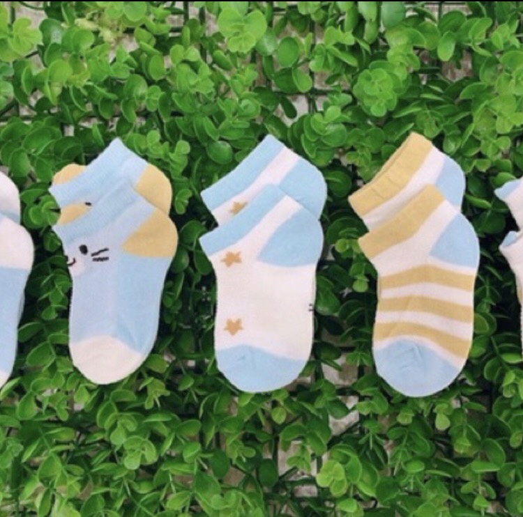 Sét 5 Đôi Tất Lưới Kids Socks Loại Đẹp