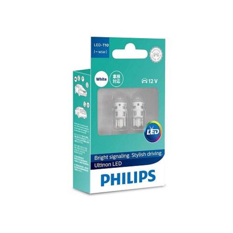 Bảo hành 5 năm - 1 cặp T10 Philips Ultinon