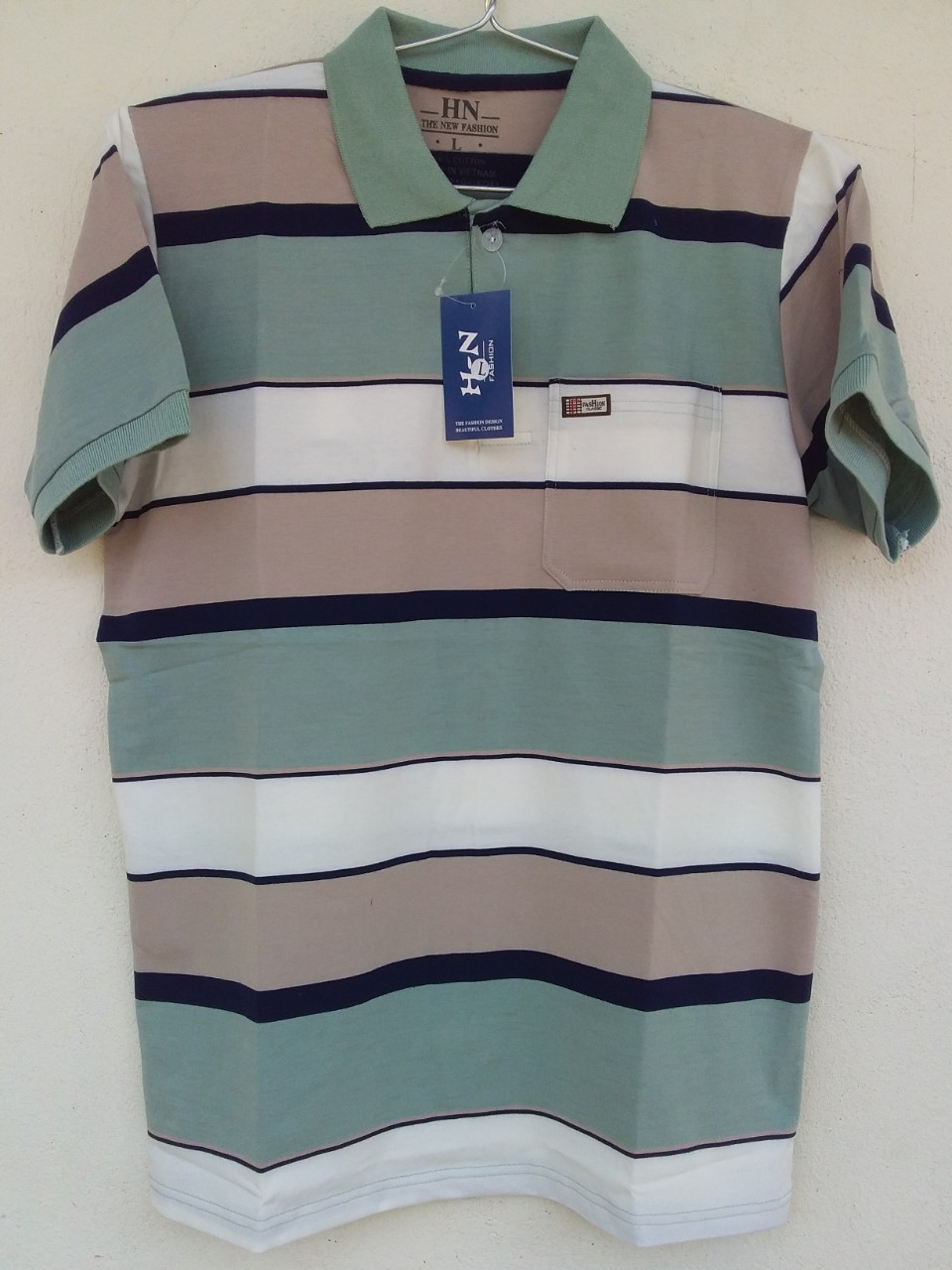 ÁO THUN SOC NGANG TRUNG NIEN CAO CAP (USD)
