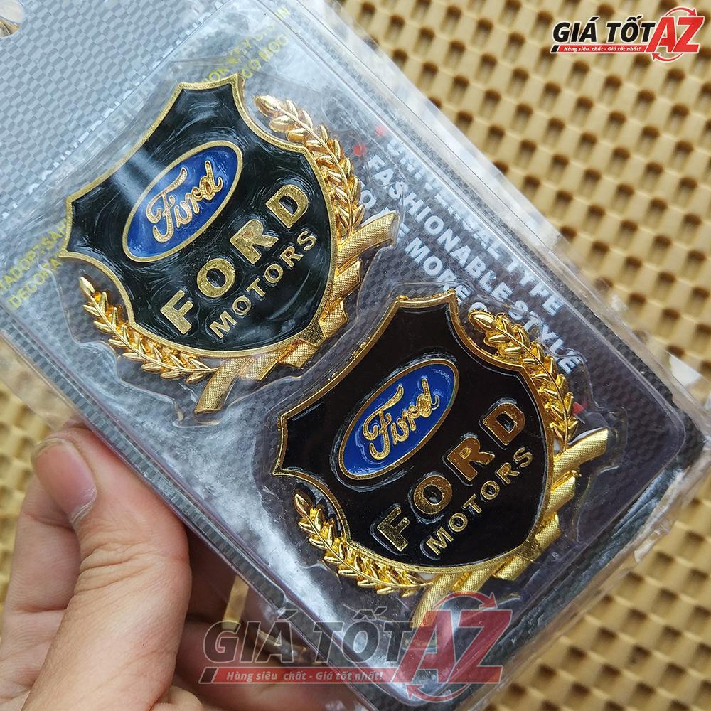 Logo bông lúa màu vàng đẳng cấp Ford
