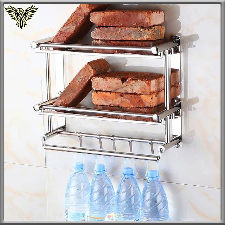 Kệ nhà tắm inox 40cm