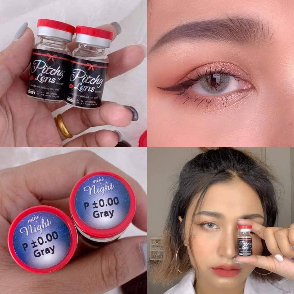 LENS Mini xám và nâu tây