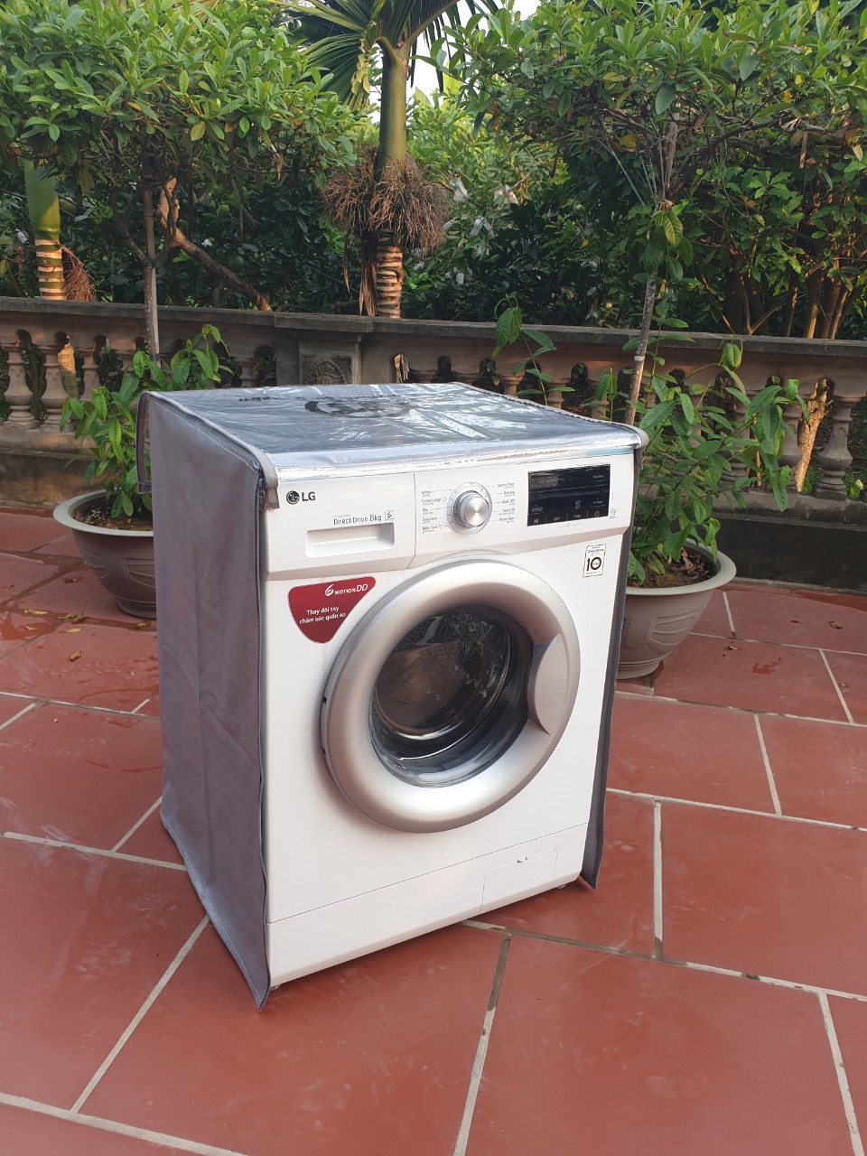 Vỏ bọc máy giặt Electrolux ( chất liệu giả da cao cấp )