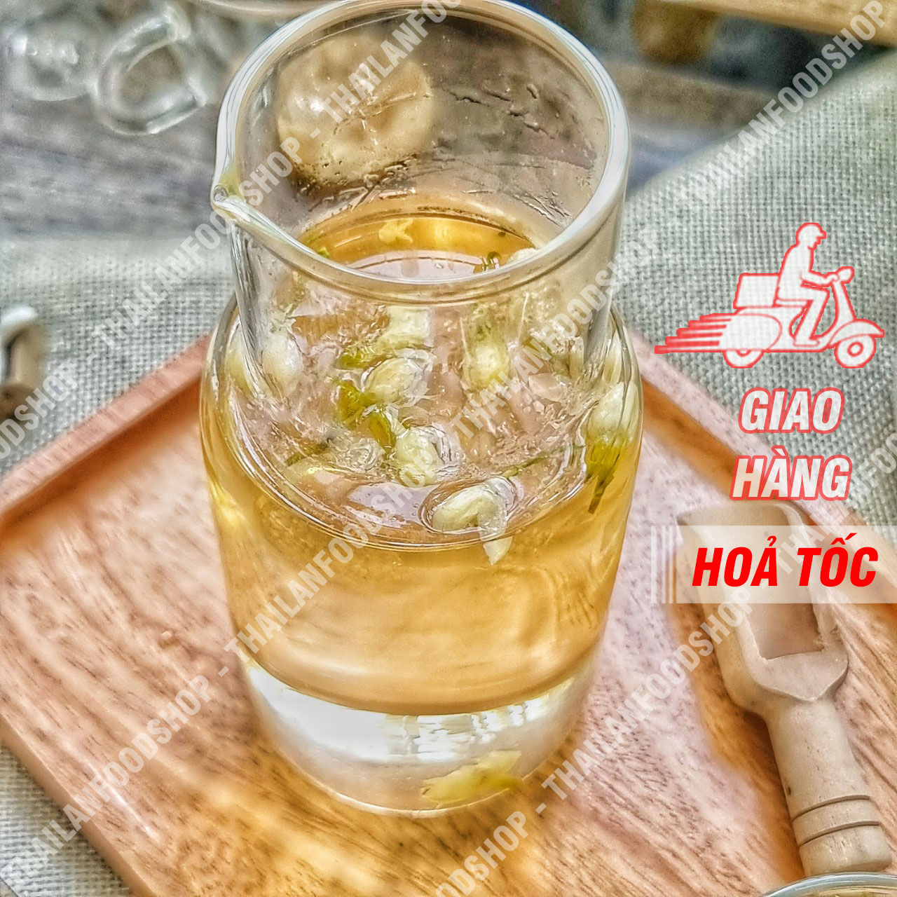 Trà Hoa Nhài (Hoa Lài Sấy Khô) Lon 150Gram