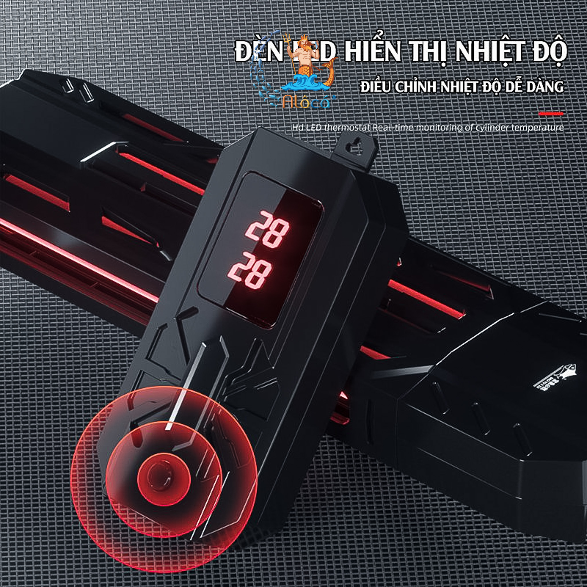 Sưởi BaoYu BY E 600 _ Model 2022 cho bể cá cảnh, hồ cá.