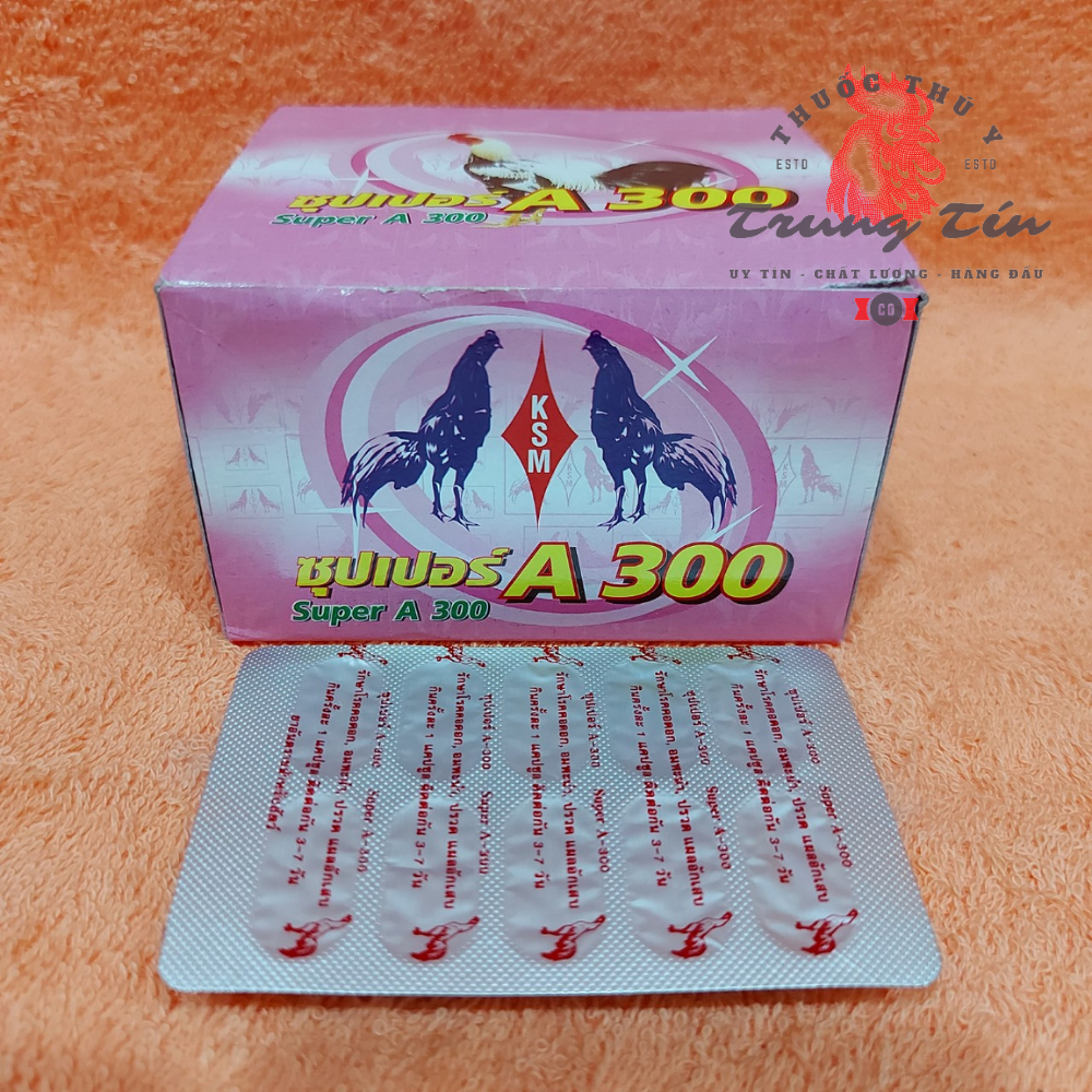 [HCM]A300 - tiêu kén - gom kén (COMBO 1 VĨ / 10 VIÊN) thuốc gà đá , thuoc ga