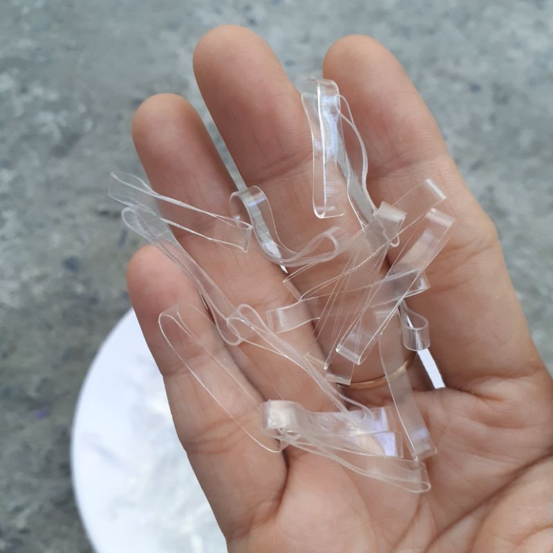 100g Thun cột tóc kì kì trong suốt loại 1 dẻo dai