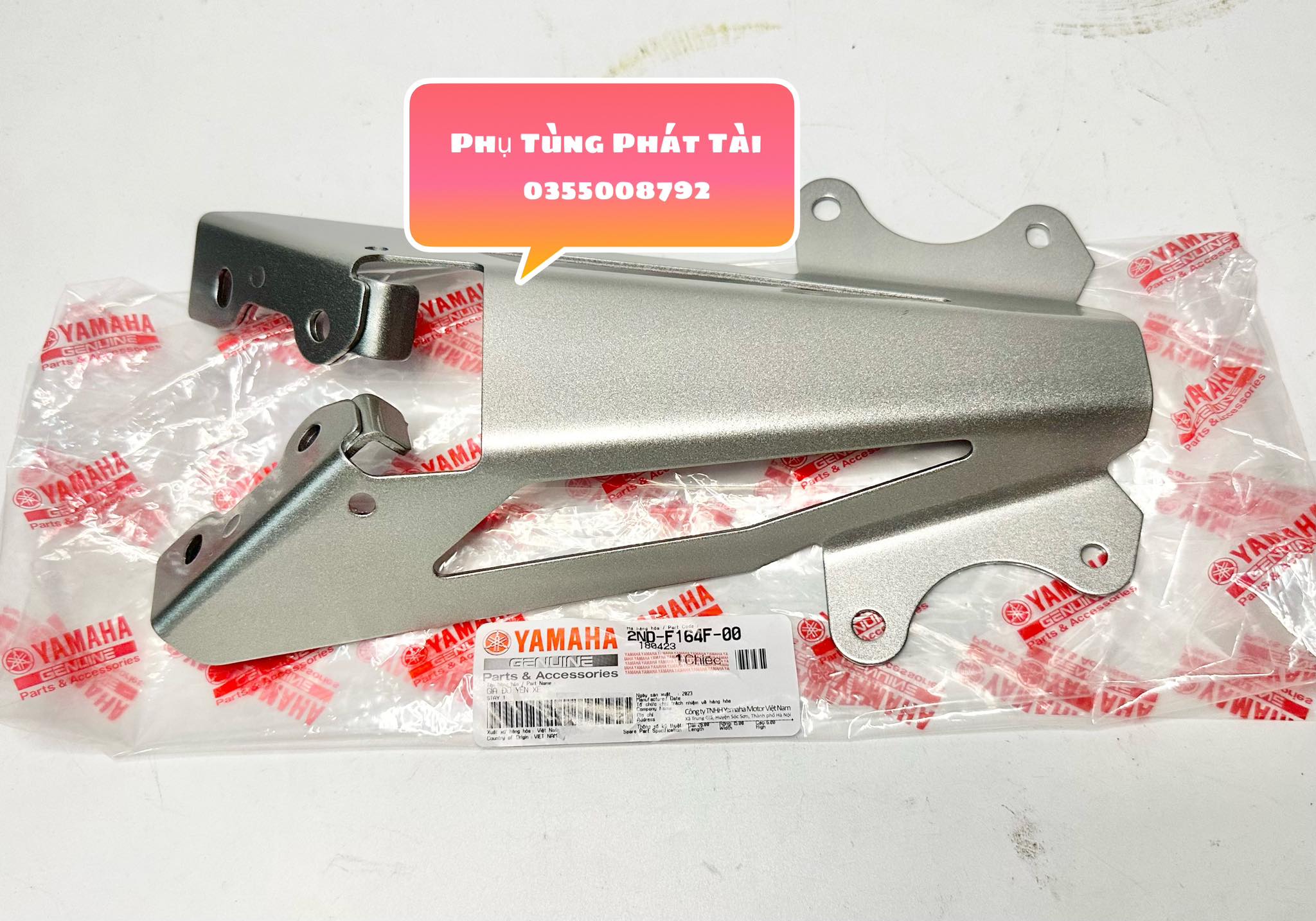 Bát bắt dè sau exciter 150 chính hãng yamaha