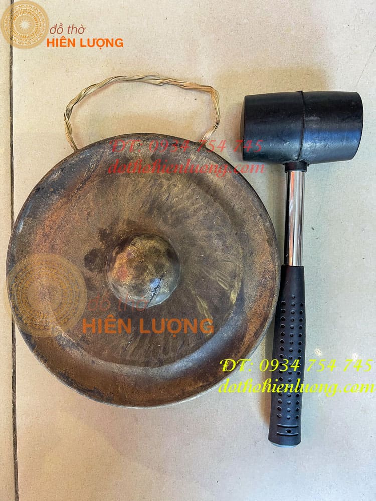 Cồng chiêng bằng đồng phong thủy đường kính 20cm