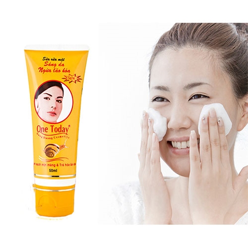 Sữa rửa mặt ONE TODAY trắng da, ngừa mụn 50ml