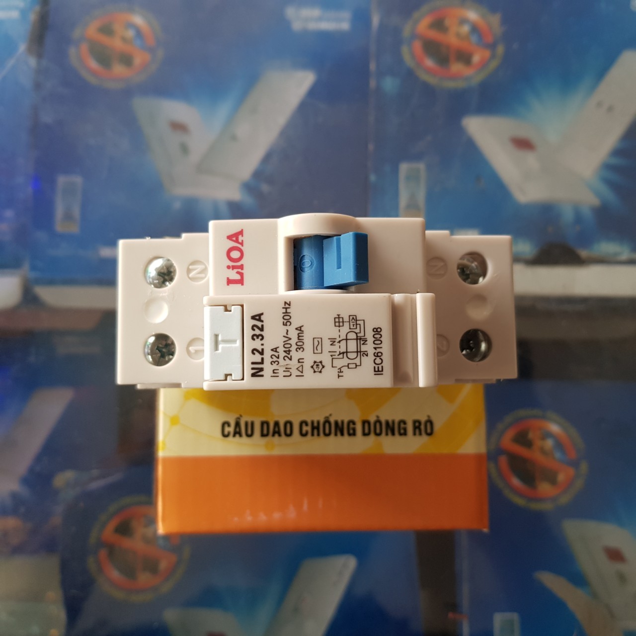 [ LIOA ] APTOMAT CHỐNG GIẬT 32A, 40A ( RCCB , CẦU DAO CHỐNG GIẬT, CB CHỐNG GIẬT )