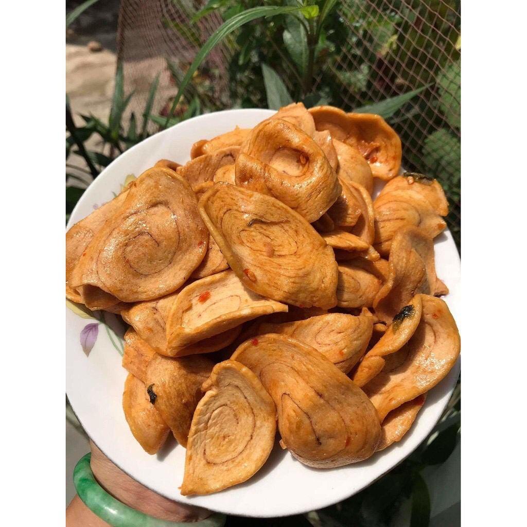 1kg snack bánh tai heo cay