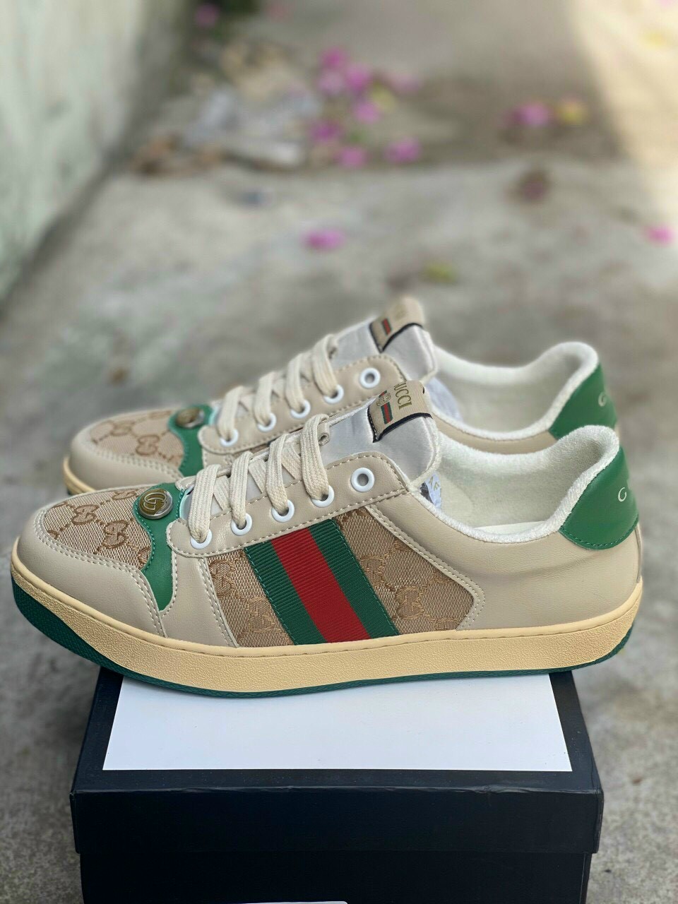 Giày thể thao sneakers GUCCi siêu chất