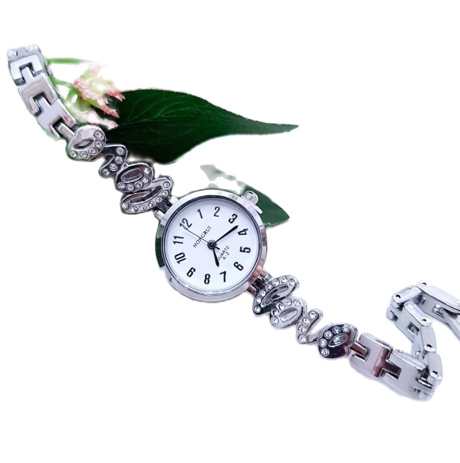 Đồng hồ lắc tay nữ đính đá đẹp xinh+ tặng pin