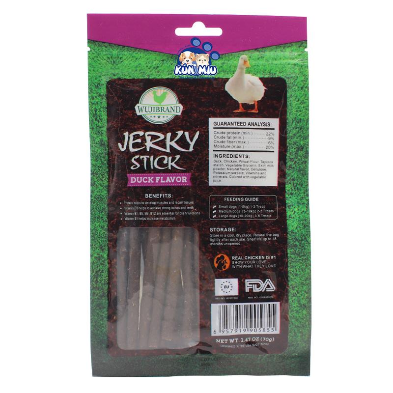 Bánh thưởng cho chó Jerky 70gr - Vị thịt vịt