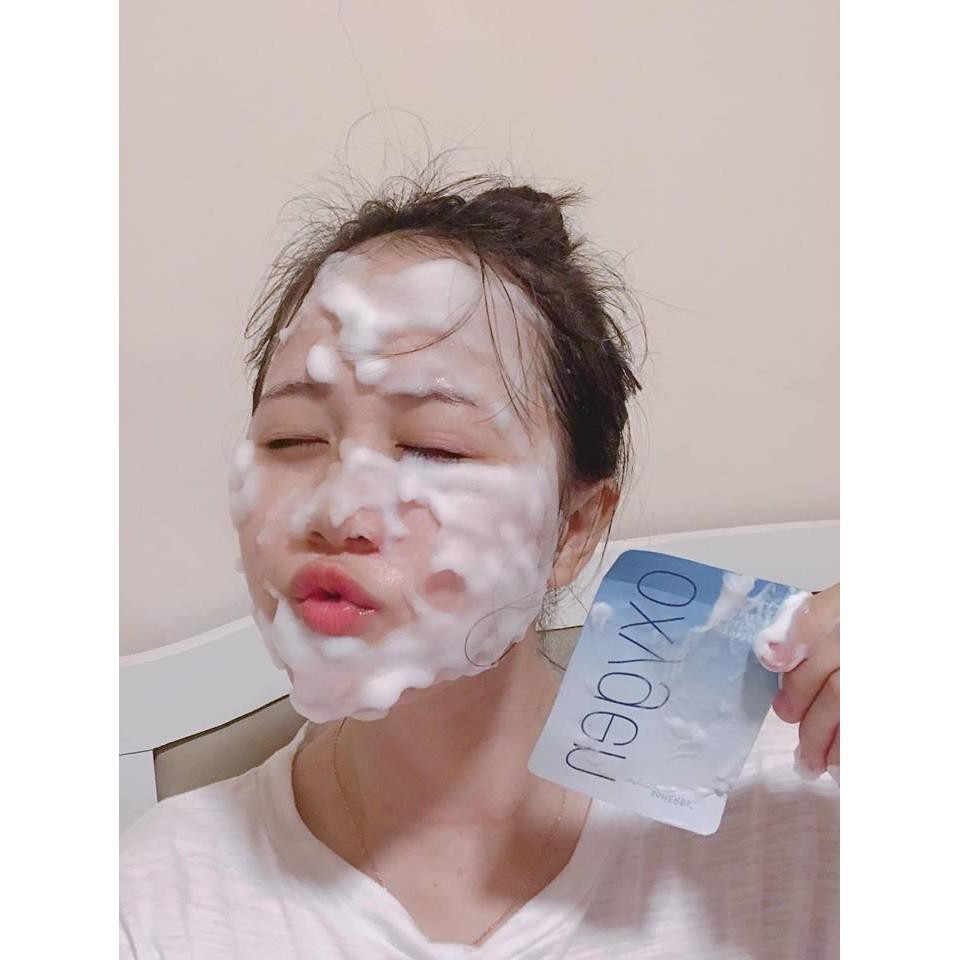 [HCM]HỘP 15 MIẾNG MẶT NẠ THẢI ĐỘC SỦI BỌT OXYGEN SOHERBS