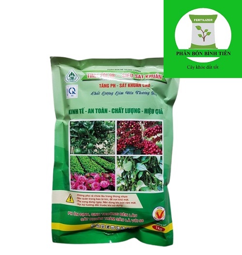 Tinh Vôi 98 - Khử Trùng, Tăng pH, Cải Tạo Đất - 1KG Chuẩn Nông Nghiệp