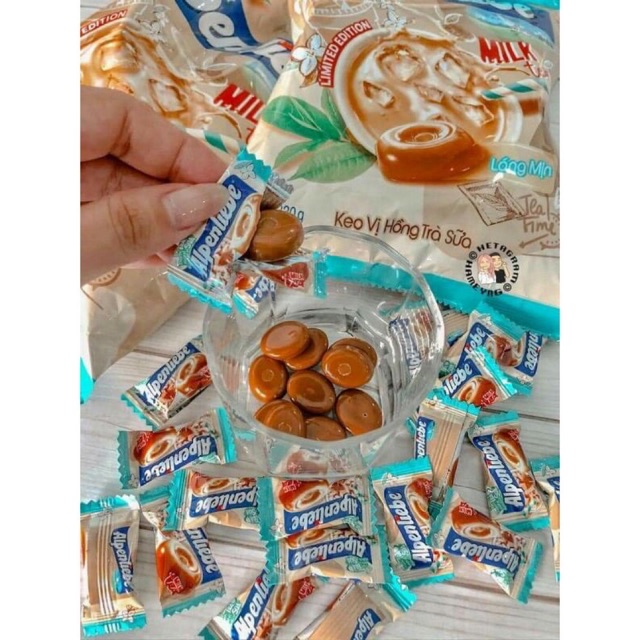 Kẹo Alpenliebe Hồng Trà Sữa, Gói 330g
