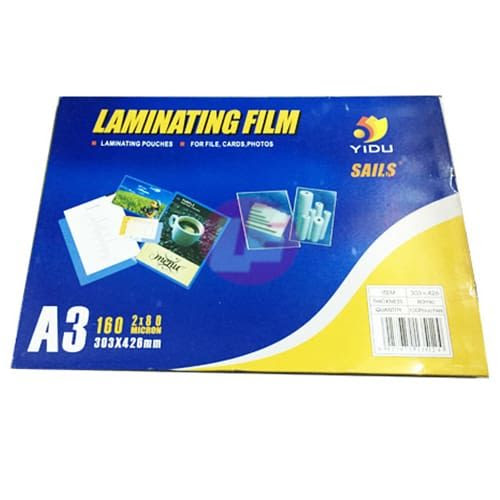 Giấy ép Plastic / Nhựa ép A3 định lượng 125 mic