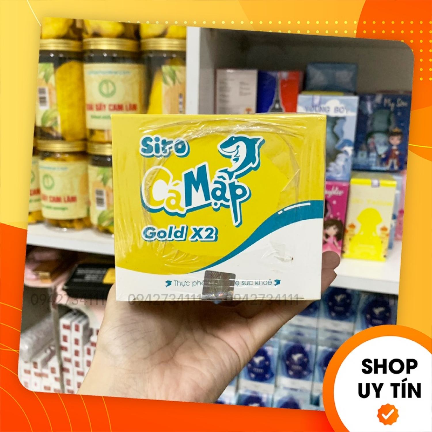 [Chính hãng] Siro Cá Mập Gold X2 Giúp Bé Ăn Ngon Công Ty Kyo