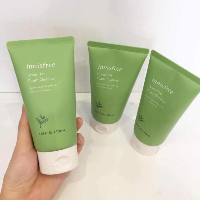 Sữa rửa mặt Innisfree Green Tea Cleansing Foam 150ml