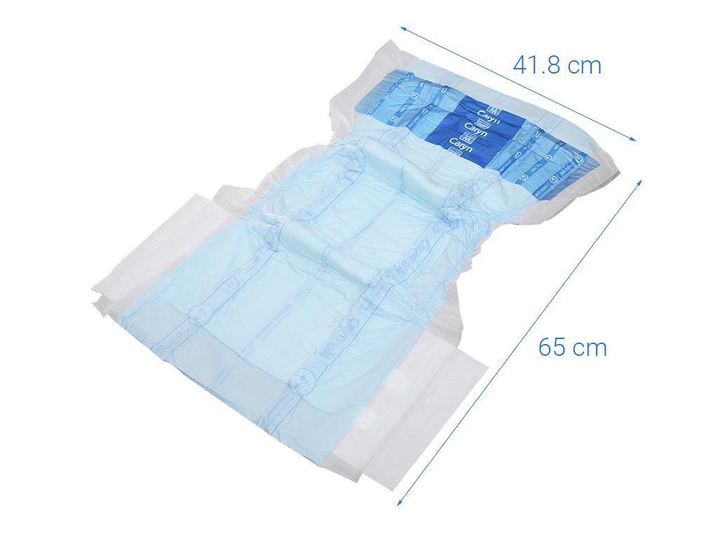 Tã dán Caryn siêu thấm (vòng hông 61-106cm) size M 40 miếng
