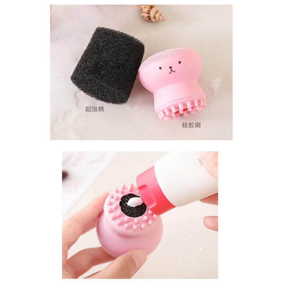[HCM]Cọ rửa mặt bạch tuột ( giao ngẫu nhiên màu )