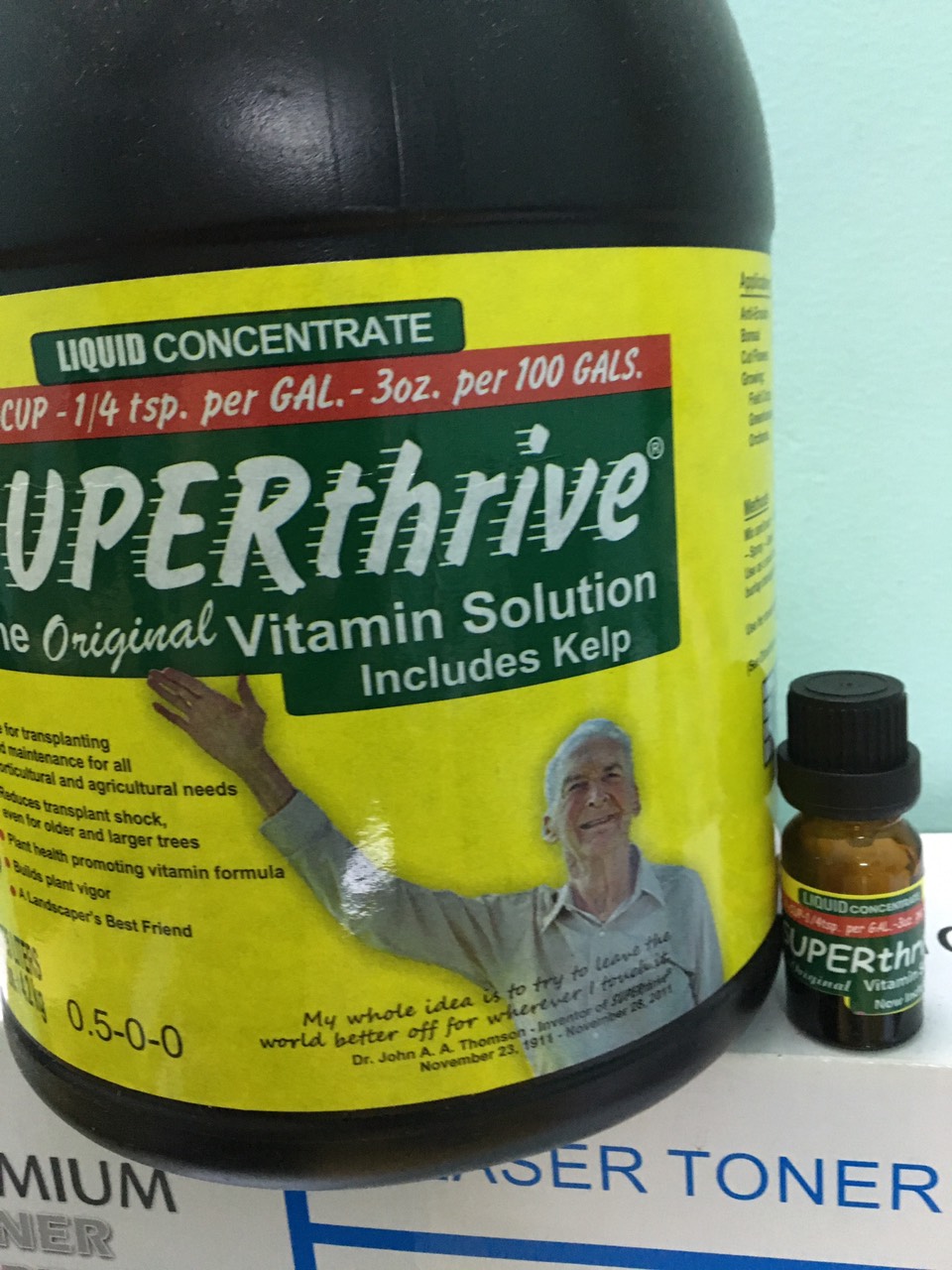 sản phẩm chăm sóc hoa lan và cây trồng superthrive lọ 10ml