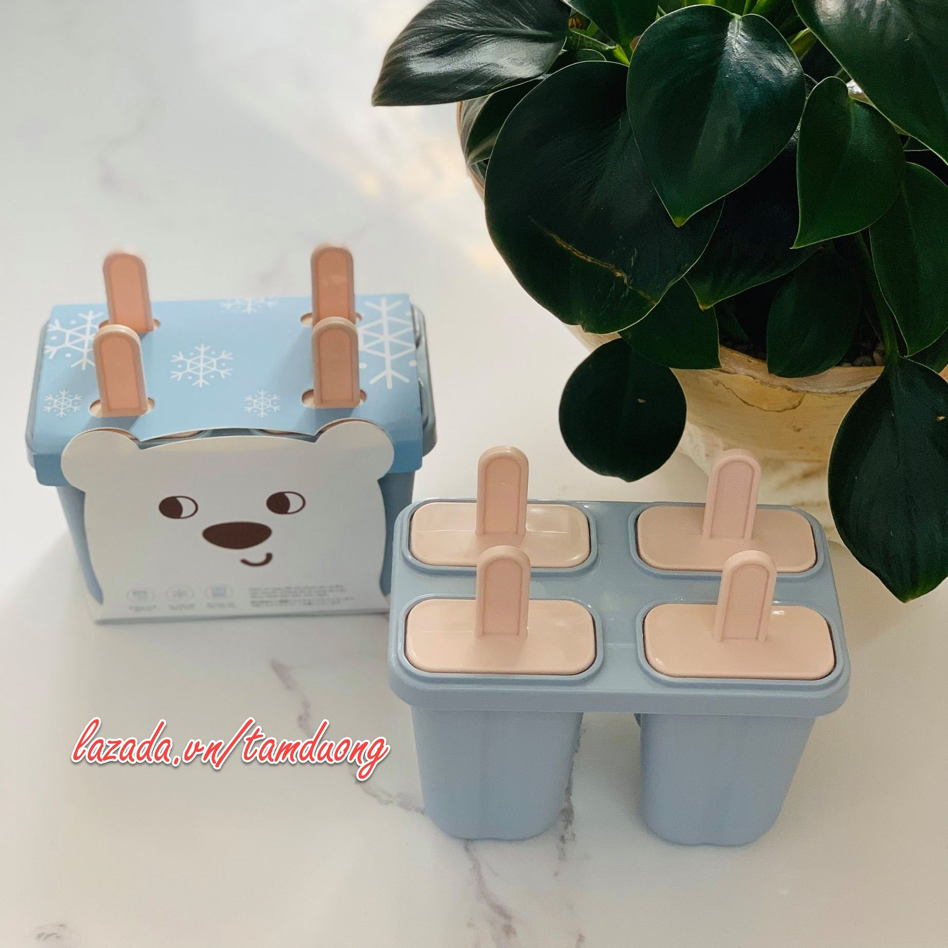 Khuôn làm kem Inochi Kari (giao màu ngẫu nhiên) [HCM-Giao hoả tốc 2h]