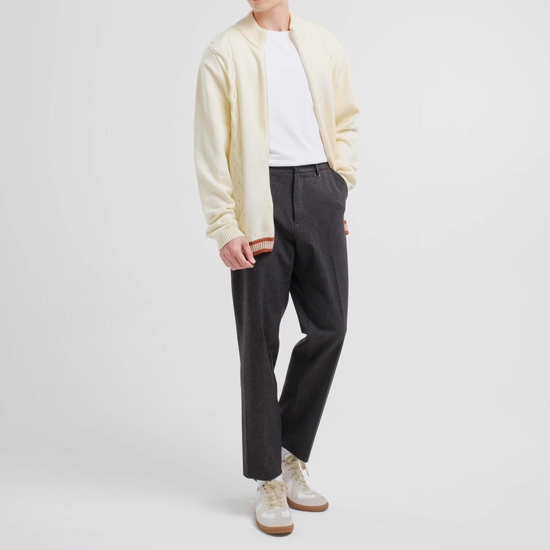 Áo khoác len nam SSSTUTTER phong cách hàn quốc SSS.Cable-Knit Jacket