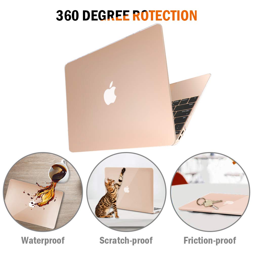 Combo Case, Transparent MacBook Case + Key Cover (Free Dust Cover)