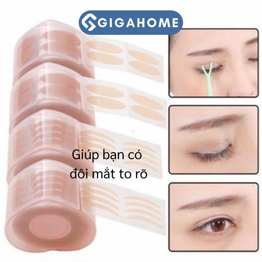Cuộn Dán Kích Mí Ren Lưới Mỏng GIGAHOME Siêu Tàn Hình, Siêu Mỏng 6521