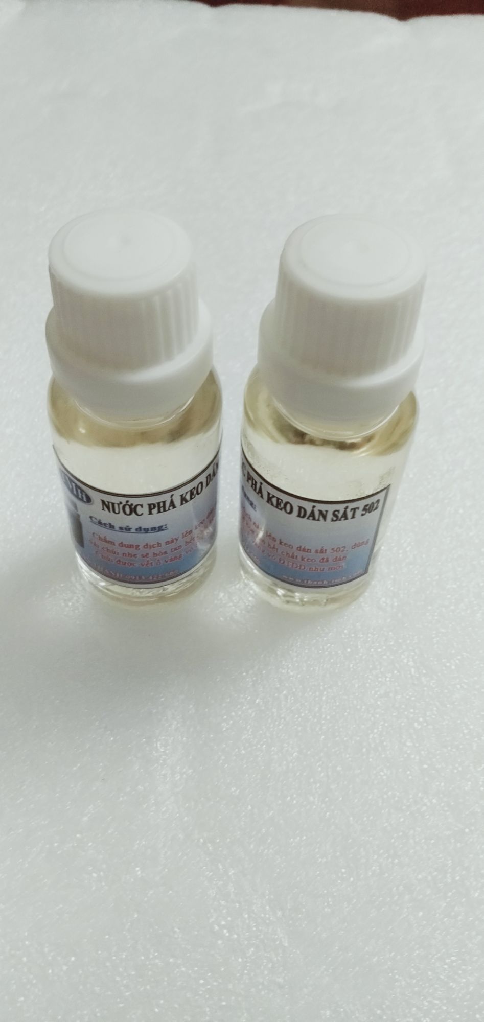 Nước phá keo dán sắt 502