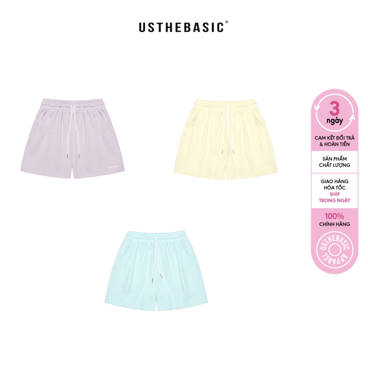 Usthebasic - UTB Terry Logo Shorts