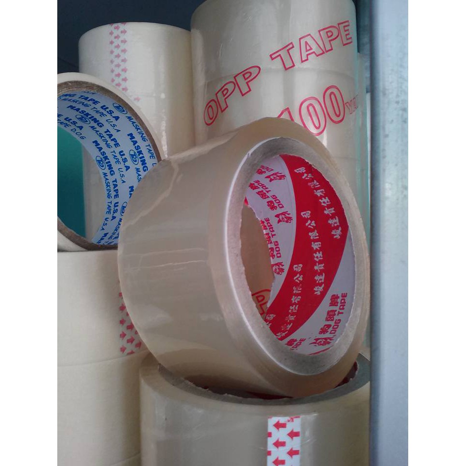 Băng keo trong đục dán thùng