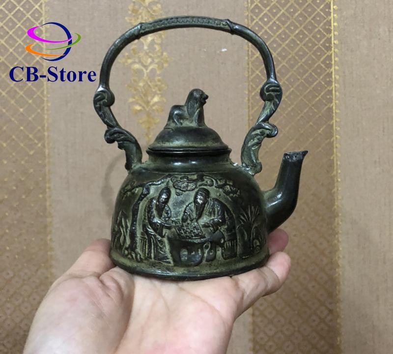 Ấm trà bằng đồng giả cổ ( CB-Store)