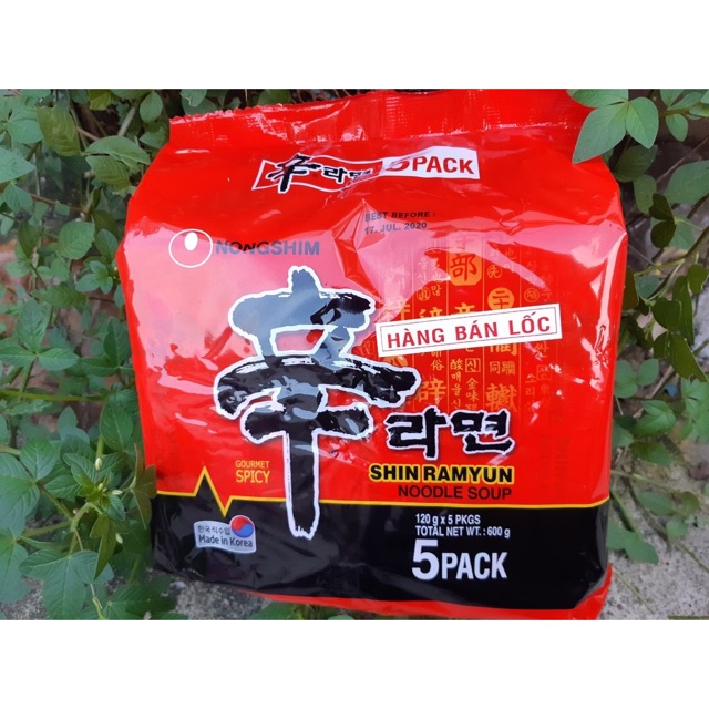 Mì shin Hàn Quốc 120g