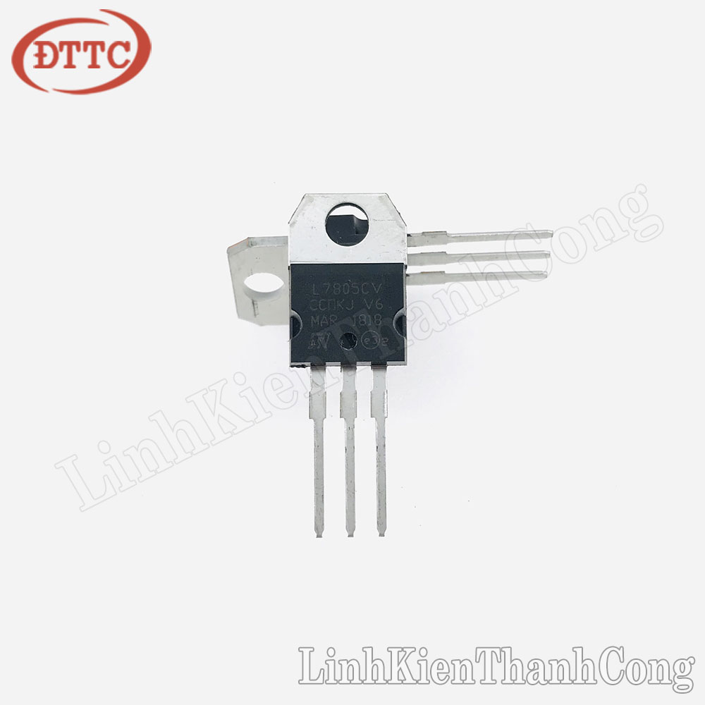 IC Nguồn L7805CV TO220 1.5A 5V