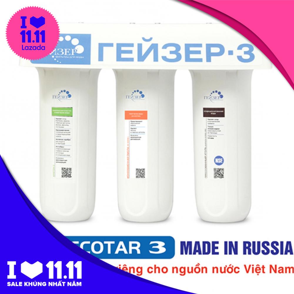 Máy lọc nước nano Geyser ECOTAR 3 (Trắng)-QUANG VINH