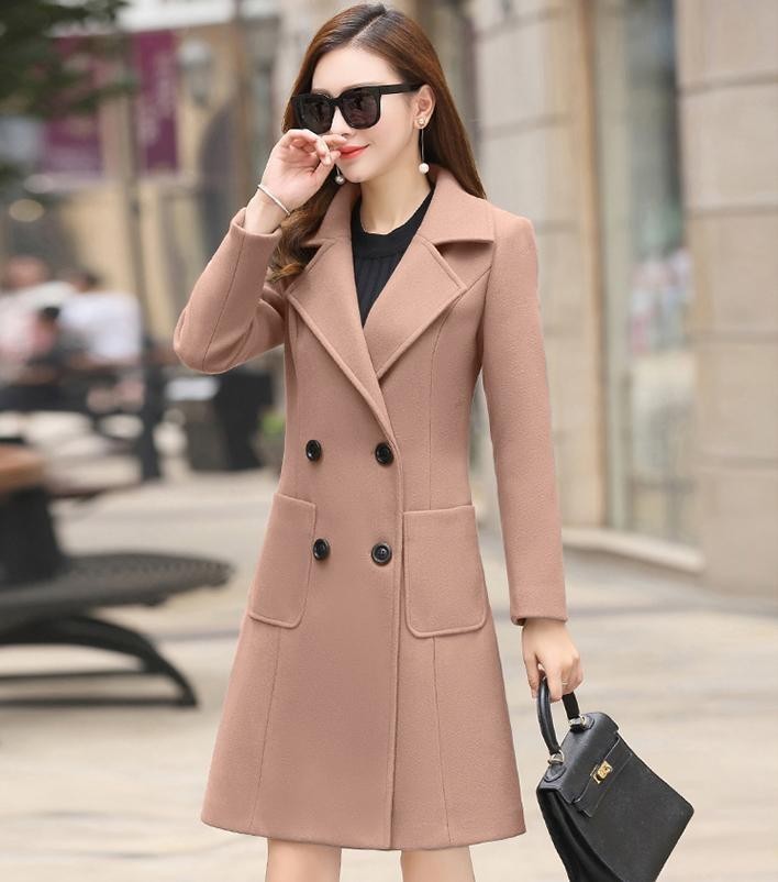 ÁO KHOÁC DẠ DÁNG DÀI CAO CẤP - YB2055