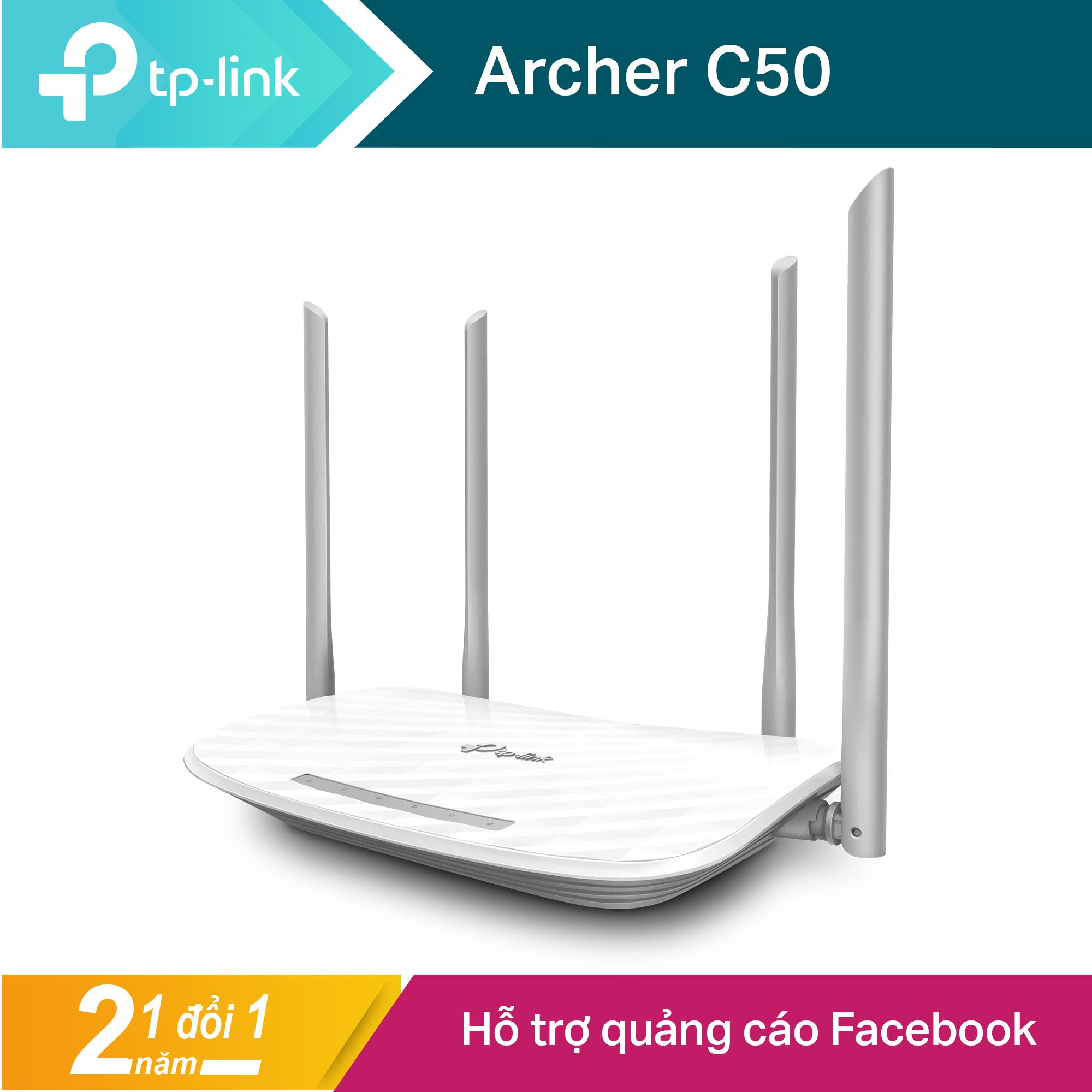 TP-Link Router wifi băng tần kép vùng phủ rộng Chuẩn...
