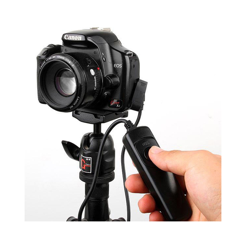 Dây bấm mềm RS-60E3 Remote Shutter cho máy ảnh Canon 600D 650D 60D 70D