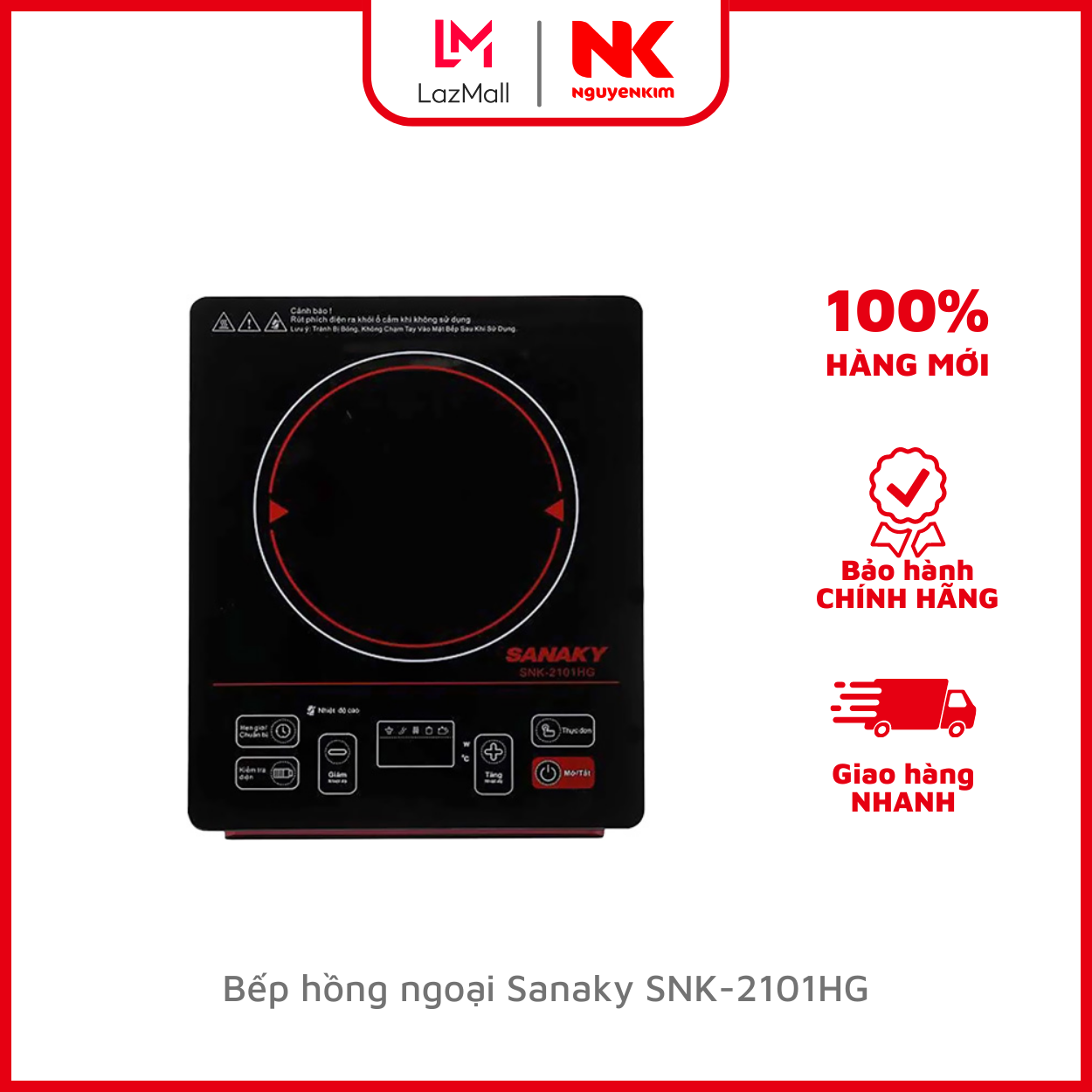 Bếp hồng ngoại sanaky snk-2101hg