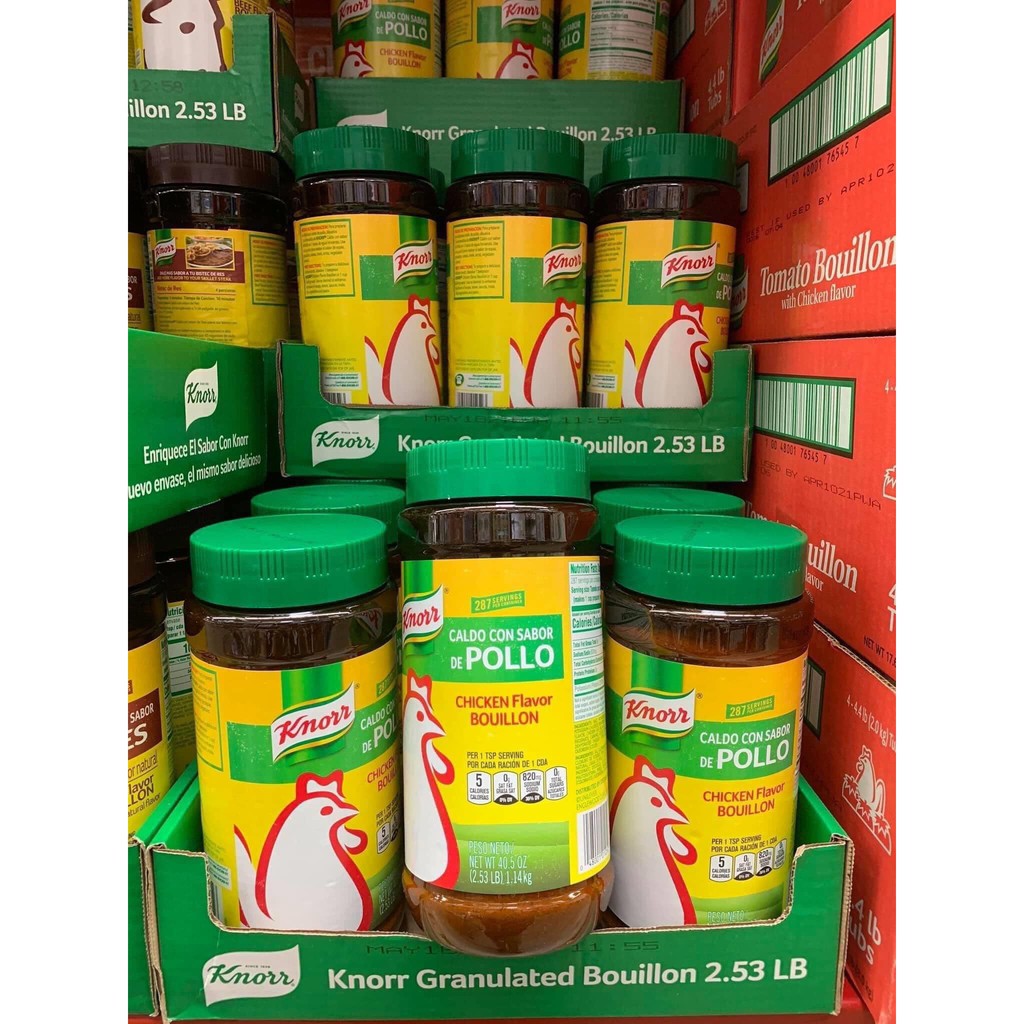 [DATE 2023] BỘT NÊM GÀ KNORR NHẬP MỸ 1.14KG