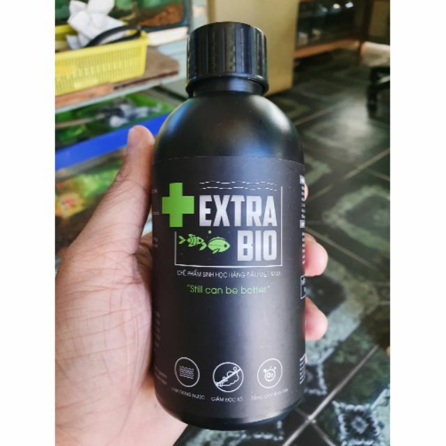 Men Vi Sinh cao cấp EXTRA BIO 1000ml cho cá cảnh, thủy sinh