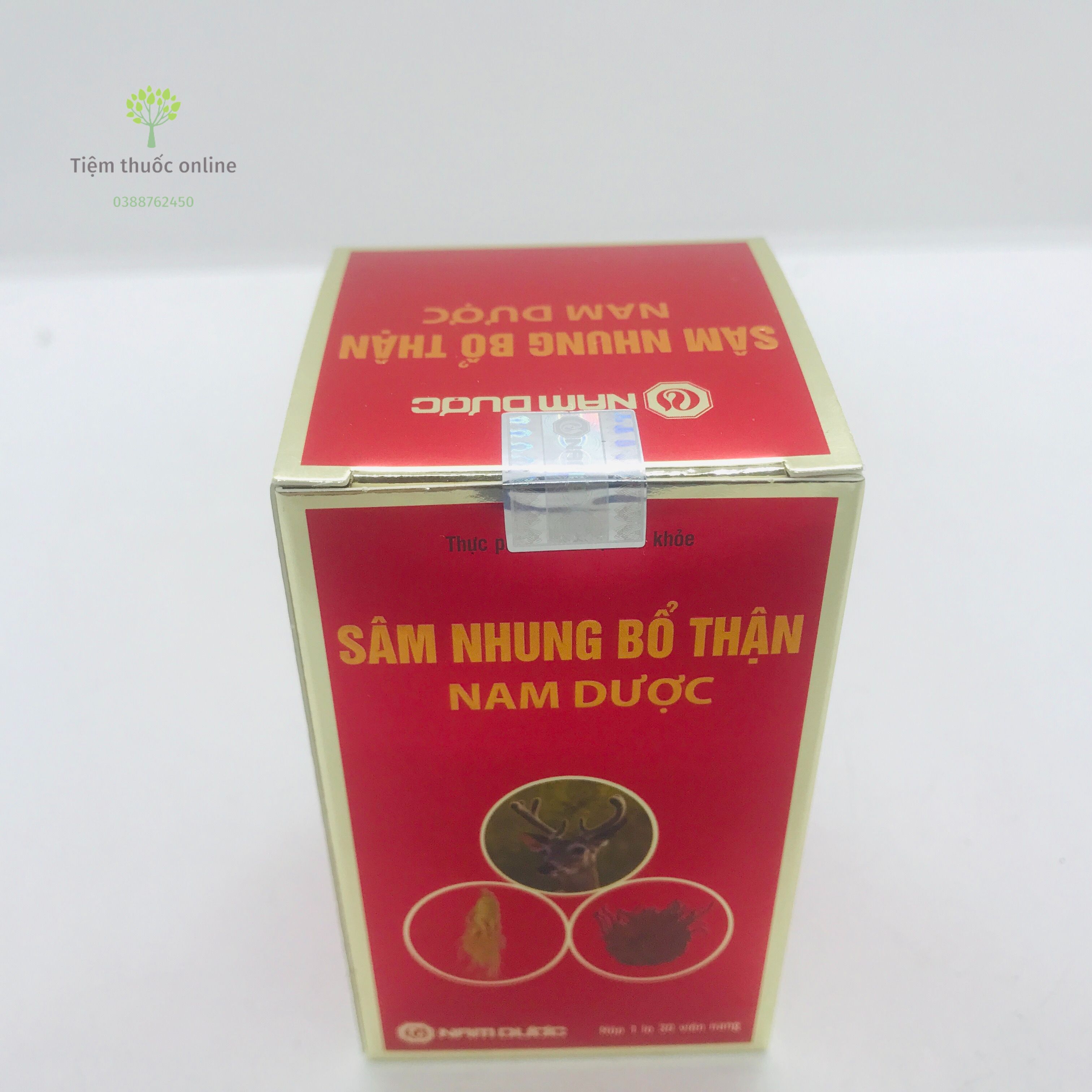 Sâm nhung bổ thận Nam Dược - Lọ 30 viên