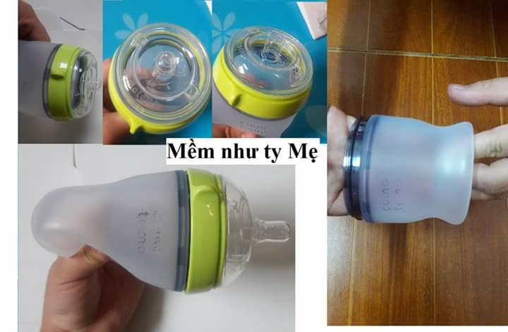 BÌNH SỮA TRẺ EM COMOTOMO 250ml SIÊU MỀM