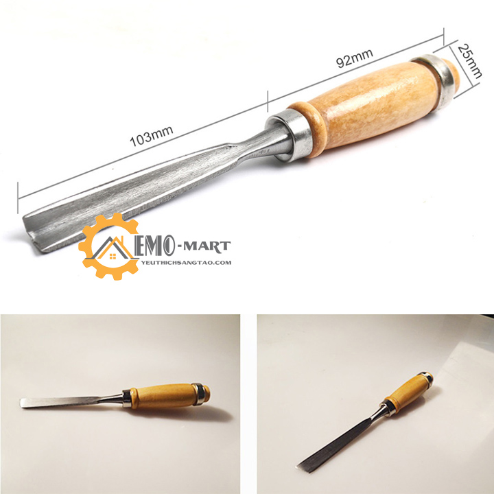 [FreeshipMAX] Bộ dụng cụ 12 cây đục, tiện gỗ cao cấp v2