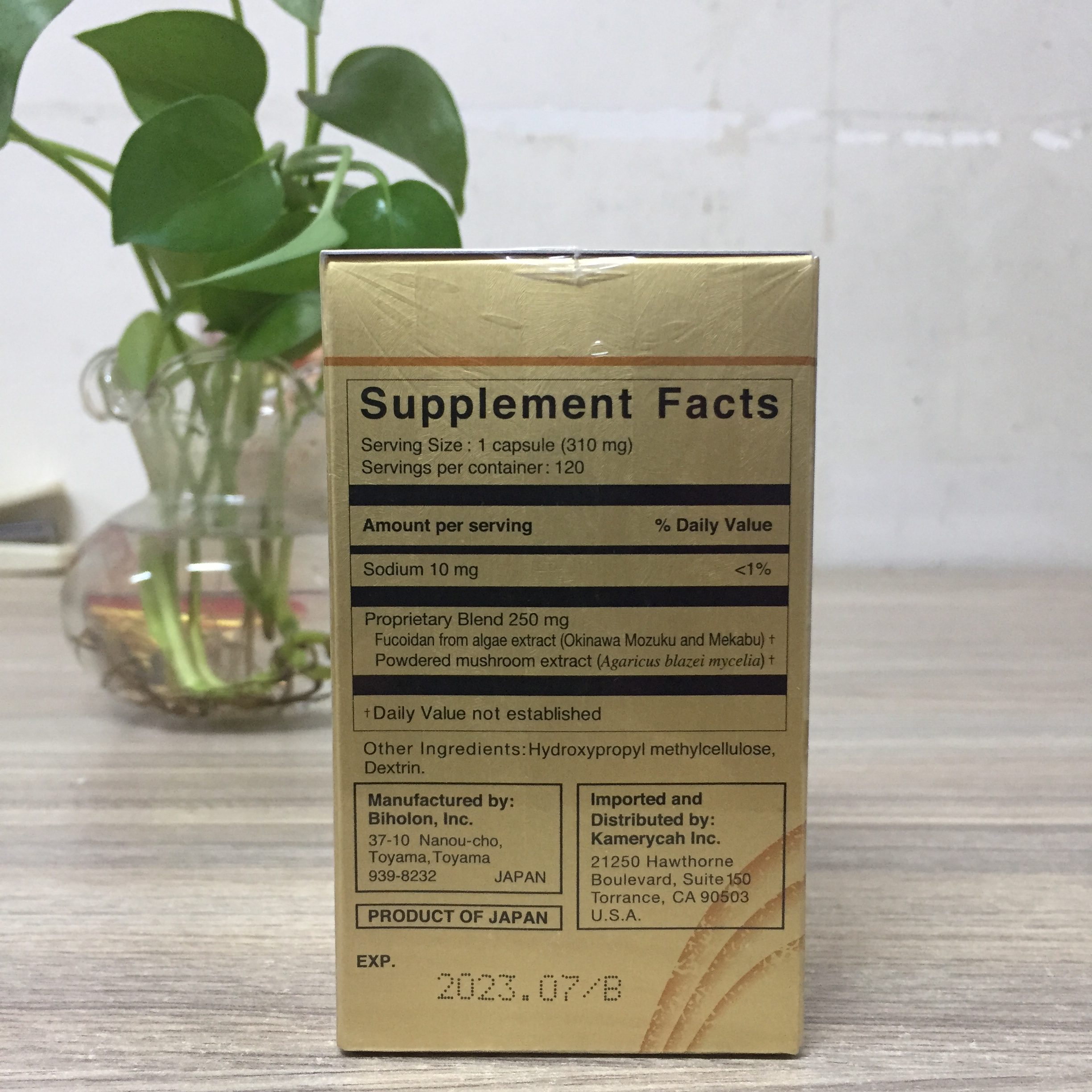 Umi No Shizuku Fucoidan Nhật Bản (Fucoidan Vàng)